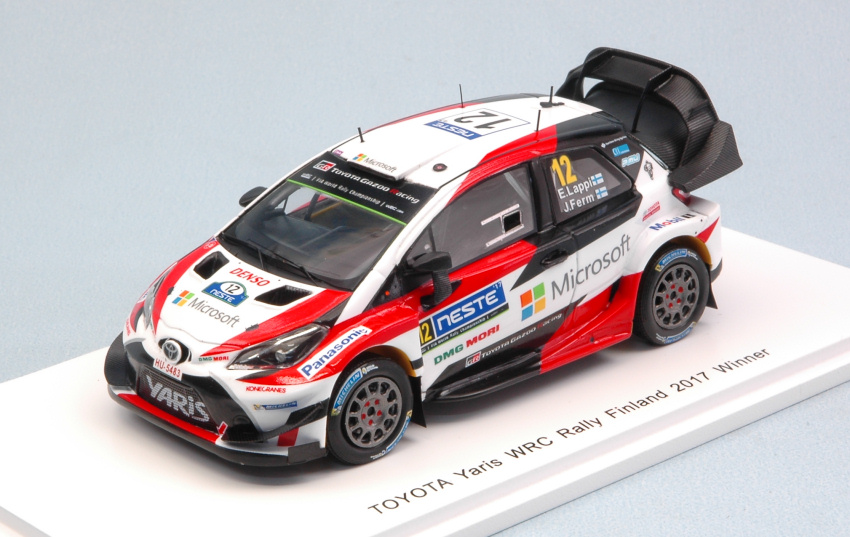 Toyota Yaris Wrc #12 Winner Finland Rally E.lappi / J.ferm 1:43 Model S5169 - Foto 1 di 1