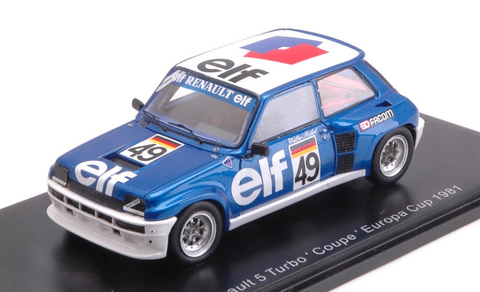 Renault 5 Turbo #49 Eurocup 1981 Walter Rohrl 1:43 Model SPARK MODEL - Foto 1 di 1