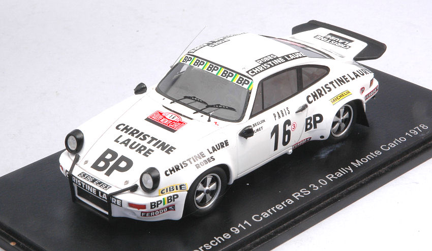 Porsche 911 Carrera #16 Monte Carlo 1978 B.beguin / W.huret