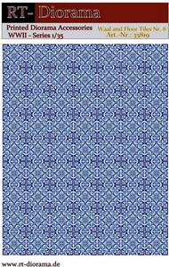 Wall And Floor Tiles No.8 Wall And Floor Tiles No.8 1:35 Plastic Kit