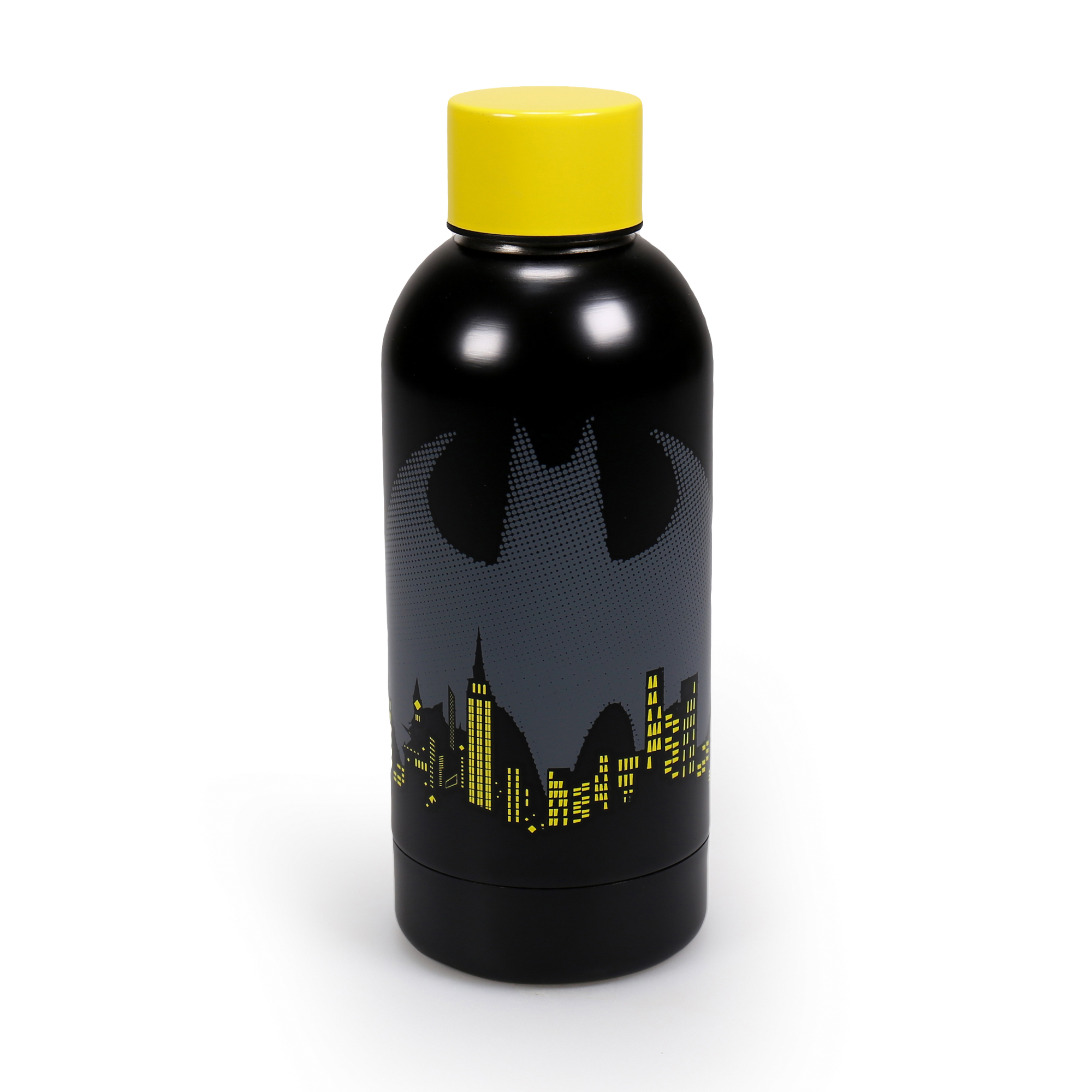 Batman Gotham City Metal Water Bottle Borraccia Metallo HALF MOON