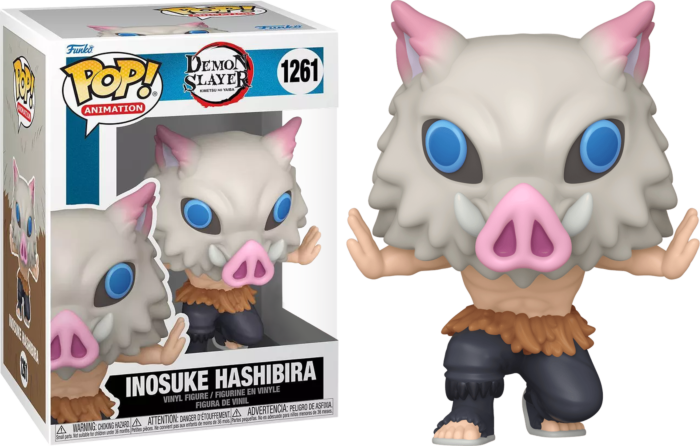 Figurine Funko Pop - Demon Slayer - Inosuke - 7ème Forme - Garantie 2 ans - Mixte