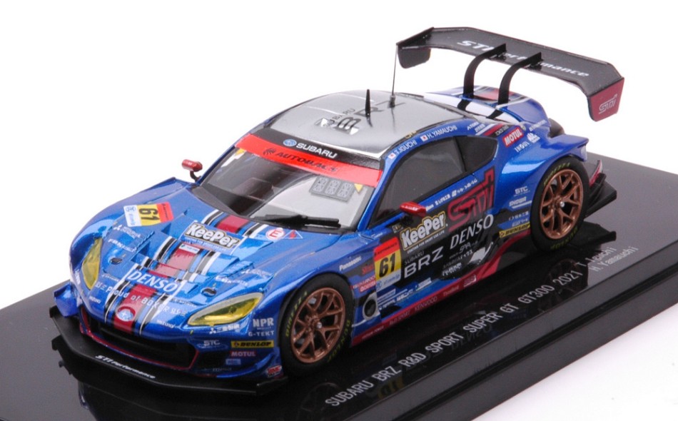 ミニカー 1/43 SUBARU BRZ SUPER GT300 Spark 1:43 Subaru BRZ GT300 #61 Super GT Series 2022 Iguchi