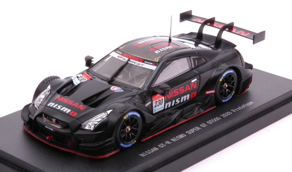 Nissan Gt / R Nismo #230 Super Gt500 2020 Prototype Matt Black