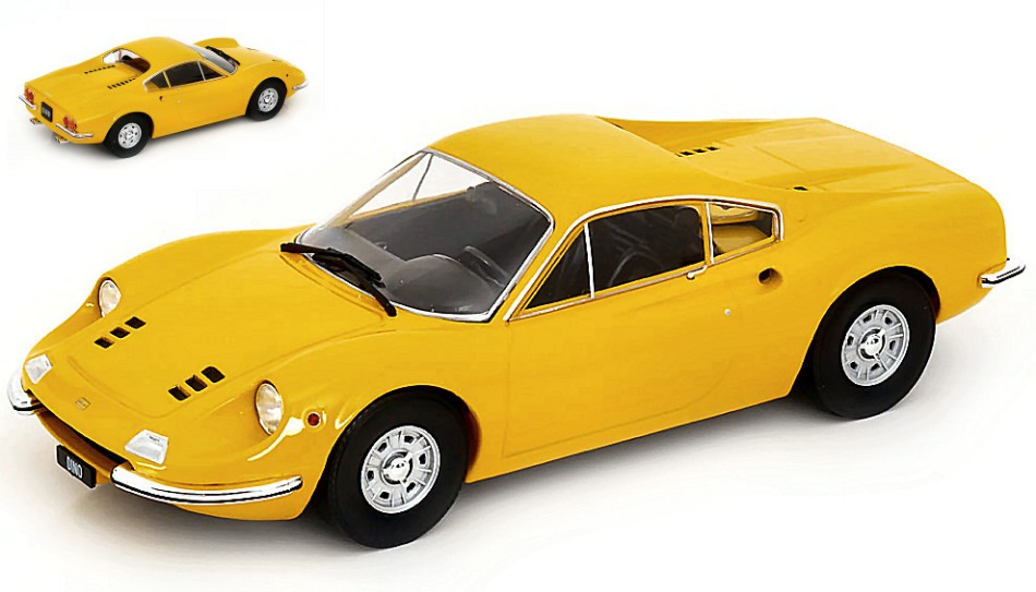 Ferrari Dino 246 Gt 1969 Yellow 1:18 Model Modelcargroup | eBay