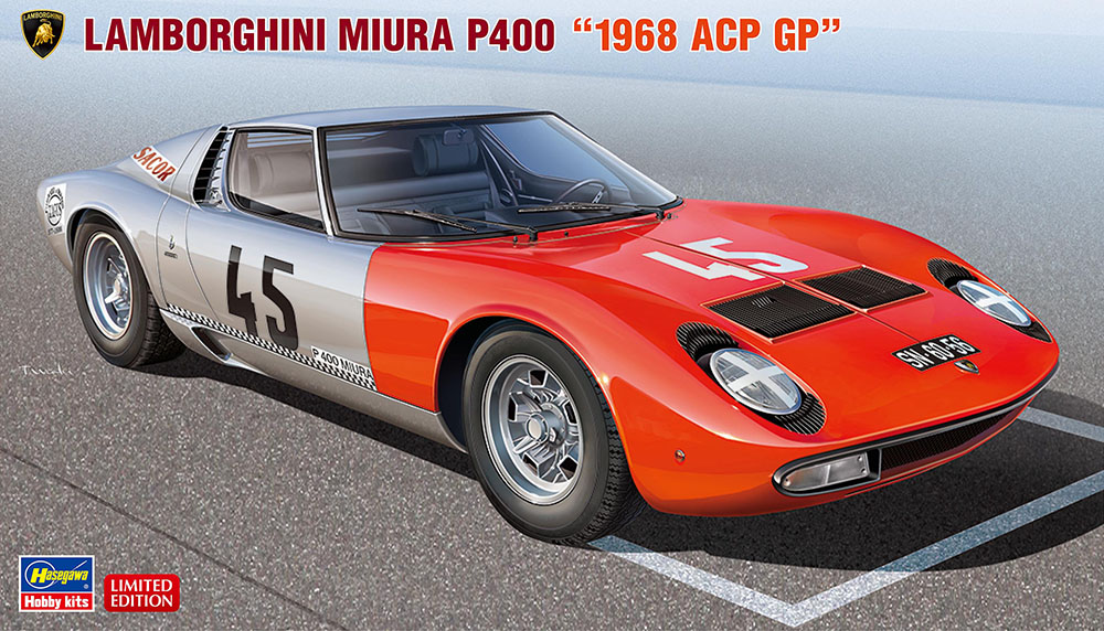 ミニカー Motor Max Lamborghini Miura P400 1/24 1/24 Lamborghini Miura P400 SV (1971) Plastic Model
