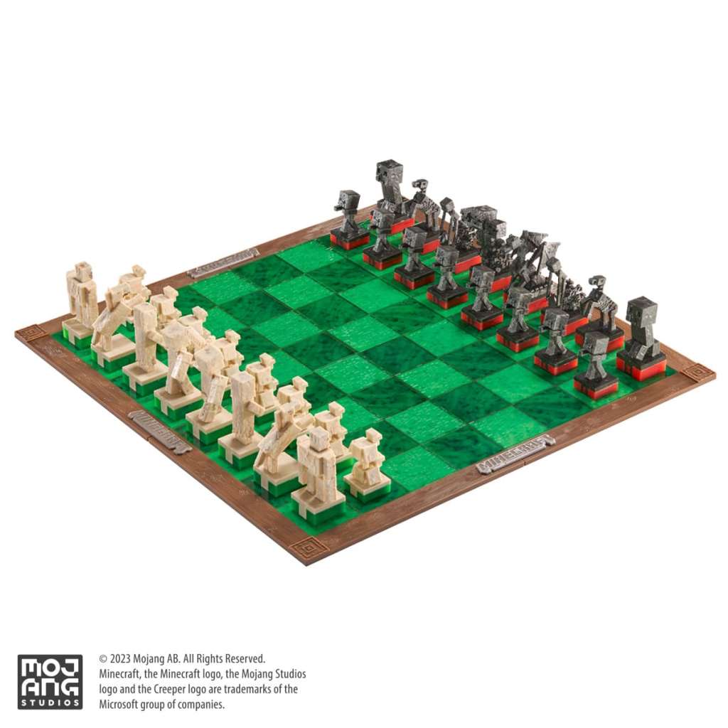 Minecraft Chess Set Chessboard Noble Collections | eBay