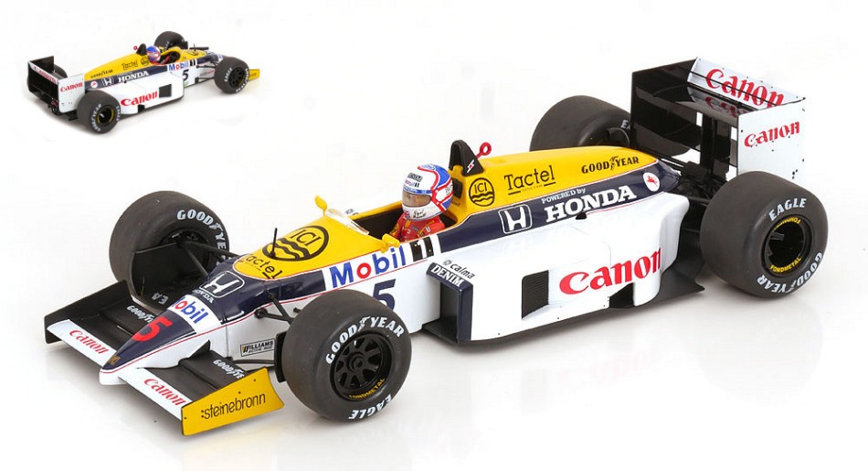 Minichamps Williams Honda Fw11 5 | eBay